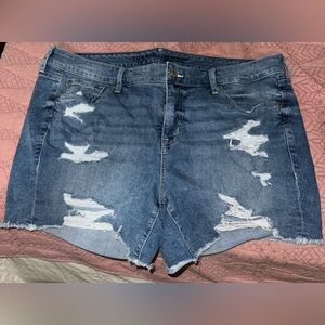 Torrid: Mid-rise Mid short, Vintage stretch